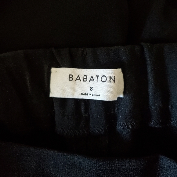 Babaton EUC Conan Black Pant Terado Side Stripe - Picture 6 of 8